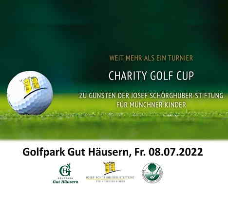 Charity Golf Cup zugunsten der Josef-Schörghuber-Stiftung am 08.07.2022 im Golfpark Gut Häusern