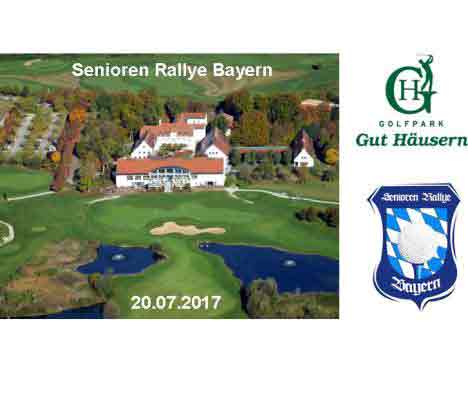 Senioren Rallye Bayern am 20.07.2017 im Golfpark Gut Häusern