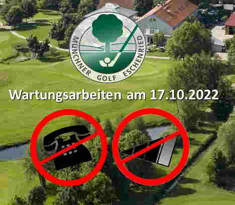 Wartungsarbeiten in Eschenried am 17.10.2022